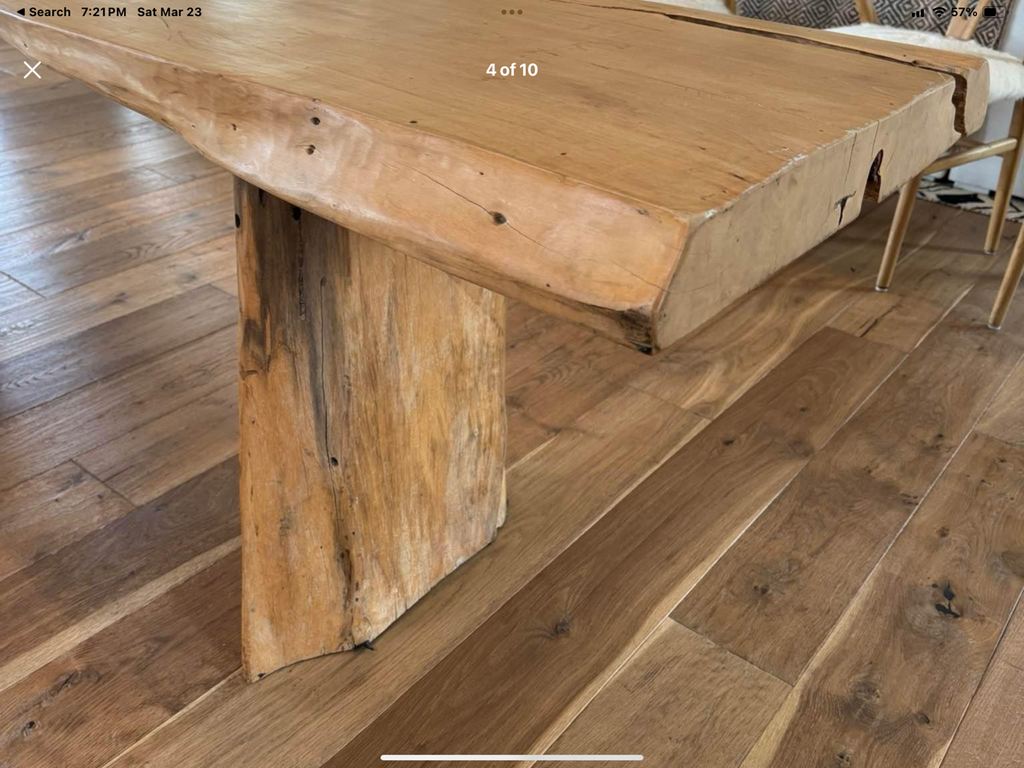 Live Edge Dining Table 40x118x31