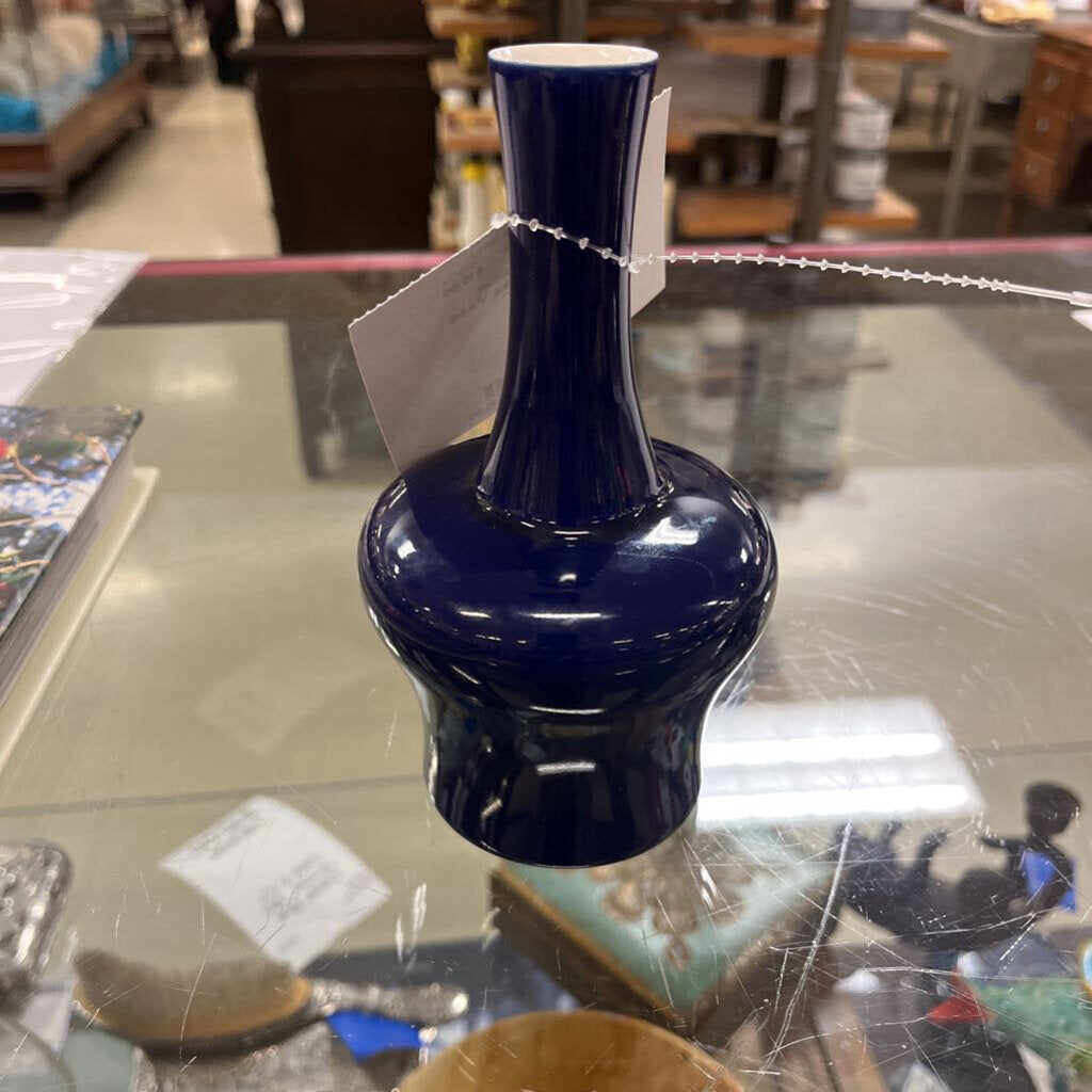 Cobalt Blue "Archer" Mini Vase 6 1/2"