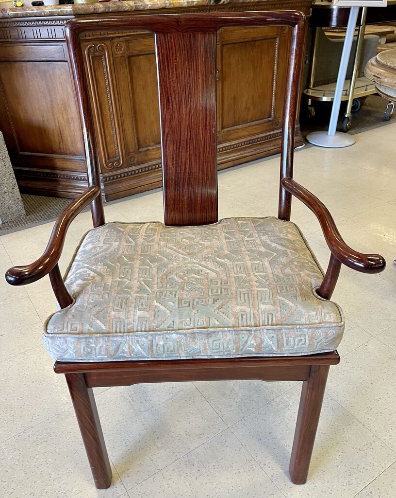 Nigel's Rosewood Seat Arm Chairs (Set 6)