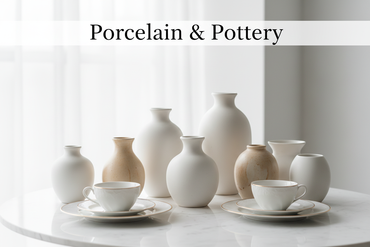 Porcelain & Pottery