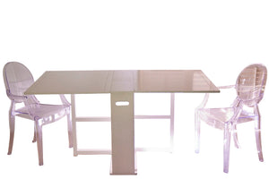 Crate &Barrel-Folding Table-Desk by Miss Daisy's Consignment & Auction House