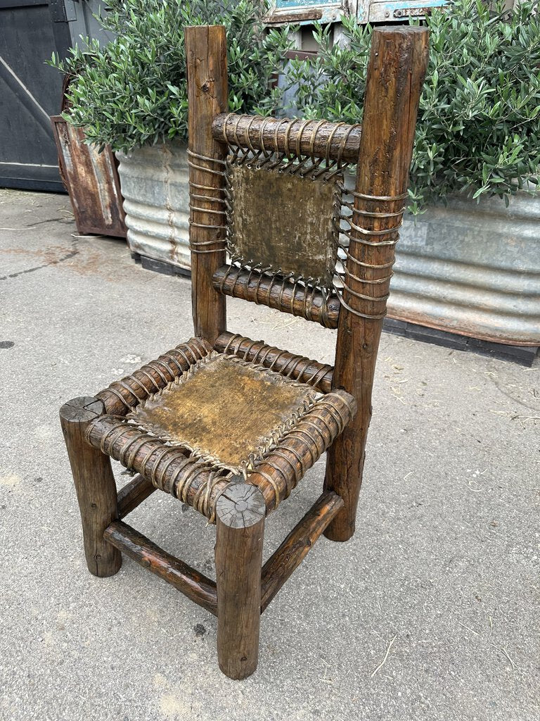 Vintage Rustic Adirondack Chair