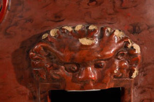 Cinnabar Stool 12x12x18 by Miss Daisy's Consignment & Auction House