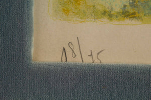 Rene Sinicki Lithograph Art Print Used at Miss Daisys Consignment Auction House