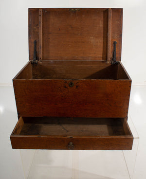Antique Welsh Oak Coffer, Circa 1740