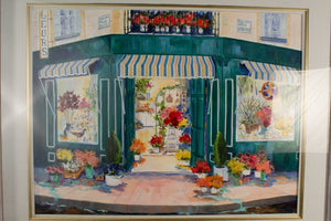 Dorothy Spangler "Deauville Fleurs" Original Painting