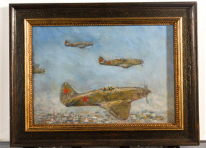 Yuri Taganov - World War I & II Aircraft Paintings (Set of 3)