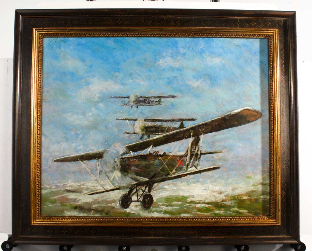 Yuri Taganov - World War I & II Aircraft Paintings (Set of 3)