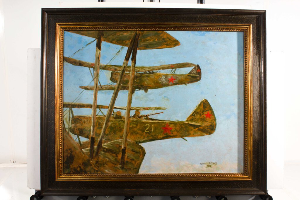 Yuri Taganov - World War I & II Aircraft Paintings (Set of 3)