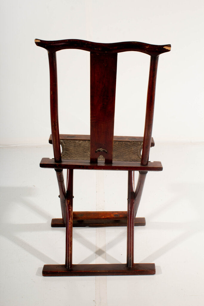 Antique Japanese Folding Chair