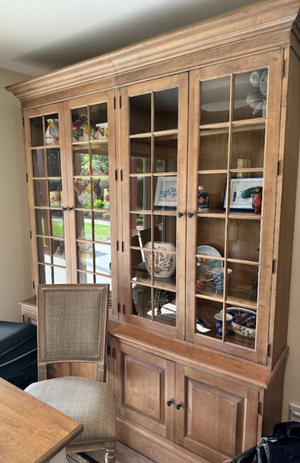 Ethan Allen Villa Library Display Cabinet MSRP $8000