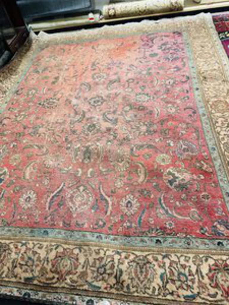 Persian Tabriz Wool On Cotton Rug (149"x118")