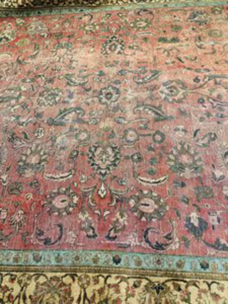 Persian Tabriz Wool On Cotton Rug (149"x118")