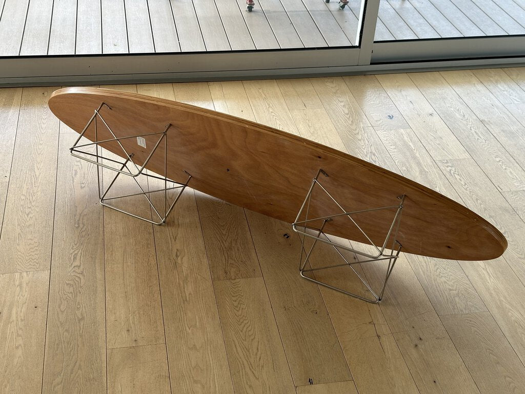 Eames Wire Base Surfboard Coffee Table 70x23x10