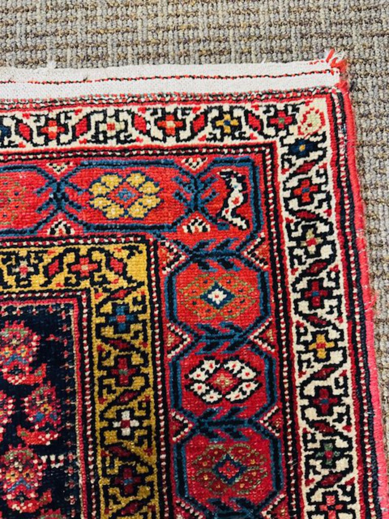 Persian Afshar Red/Burgundy Runner Rug - Wool 190x40