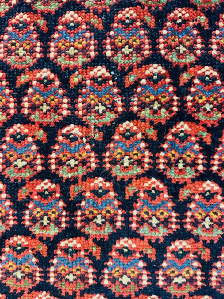 Persian Afshar Red/Burgundy Runner Rug - Wool 190x40