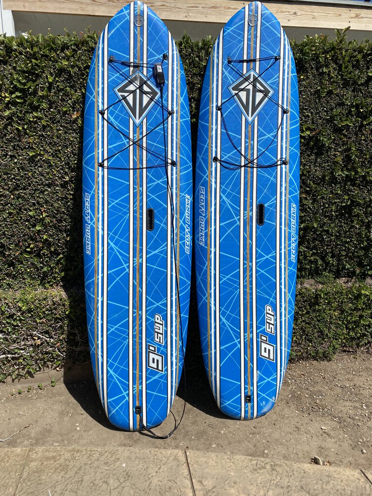 Scott Burke Bungee Foam Paddle Board 9'