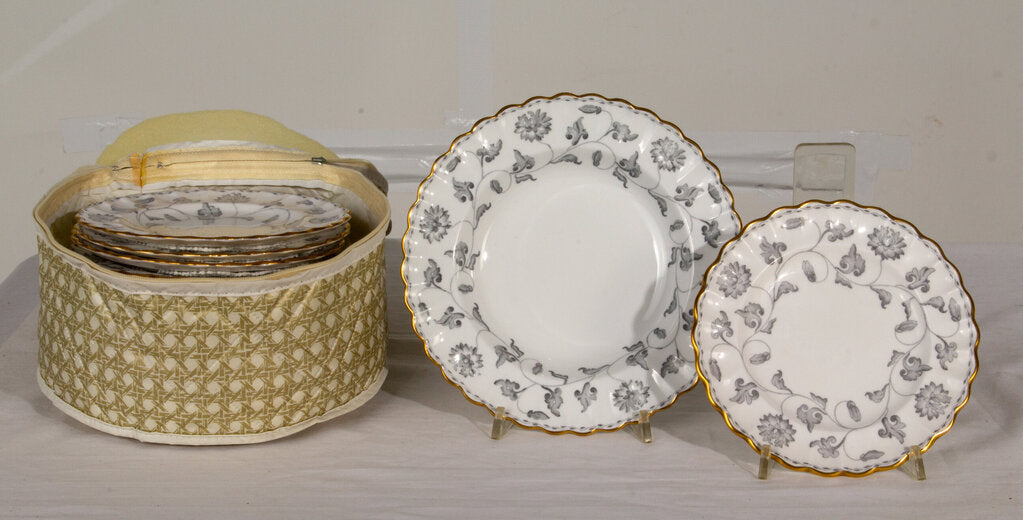 Spode - Colonel Gray - English Bone China Dish Set - 85 Piece Set