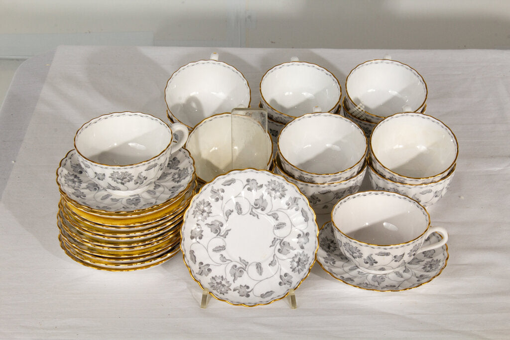 Spode - Colonel Gray - English Bone China Dish Set - 85 Piece Set