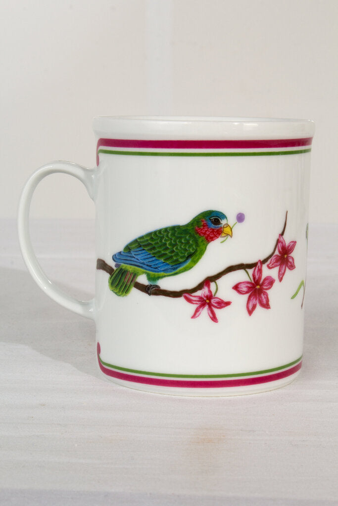 Lynn Chase 1989 "Parrots of Paradise" Dish Set - 45 Piece Set