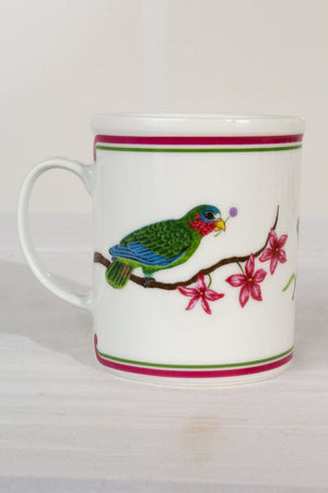 Lynn Chase 1989 "Parrots of Paradise" Dish Set - 45 Piece Set