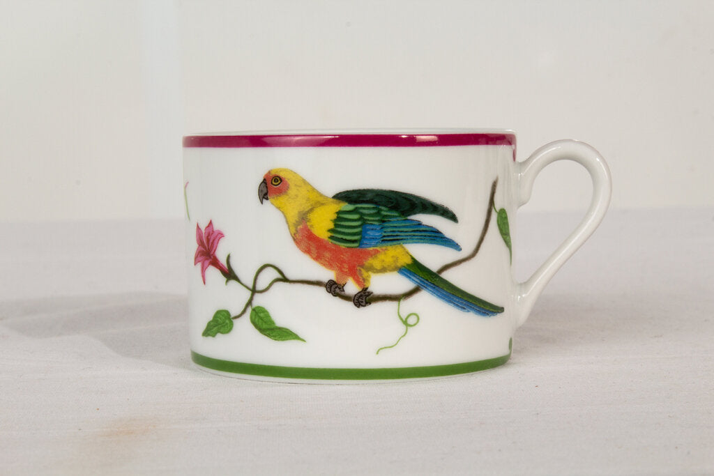 Lynn Chase 1989 "Parrots of Paradise" Dish Set - 45 Piece Set