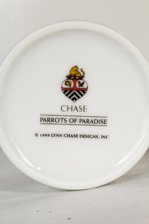 Lynn Chase 1989 "Parrots of Paradise" Dish Set - 45 Piece Set
