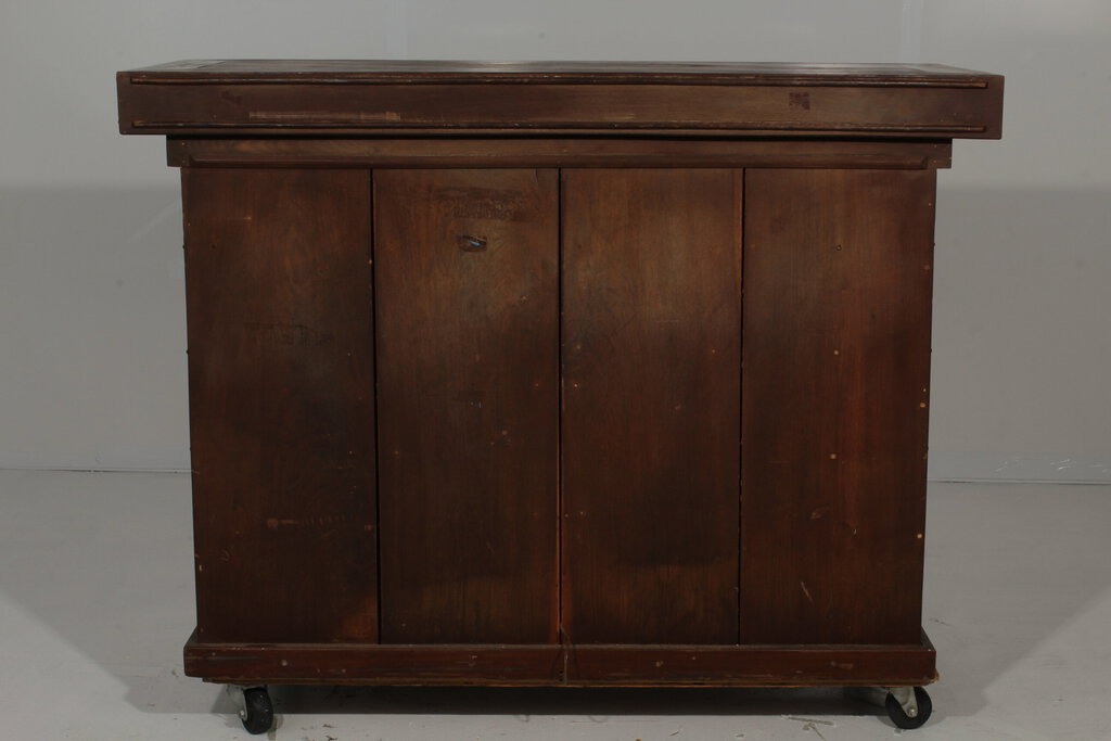 Unique Custom Lidded Chest of Drawers Gun Cleaning Cabinet w Pistol Drawer Pulls