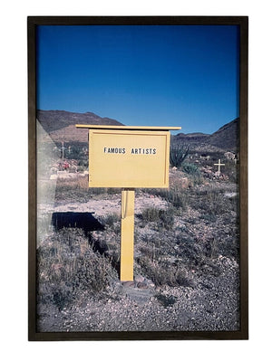 Jeremy Deller - Untitled (Famous Artist) from Memory Bucket, 2003 - (1 of 5) Signed by Miss Daisy's Consignment & Auction House