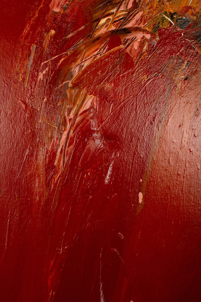 Charles Eckart - Abstract Female Form Painting - Signed