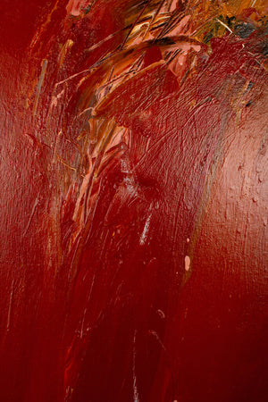 Charles Eckart - Abstract Female Form Painting - Signed
