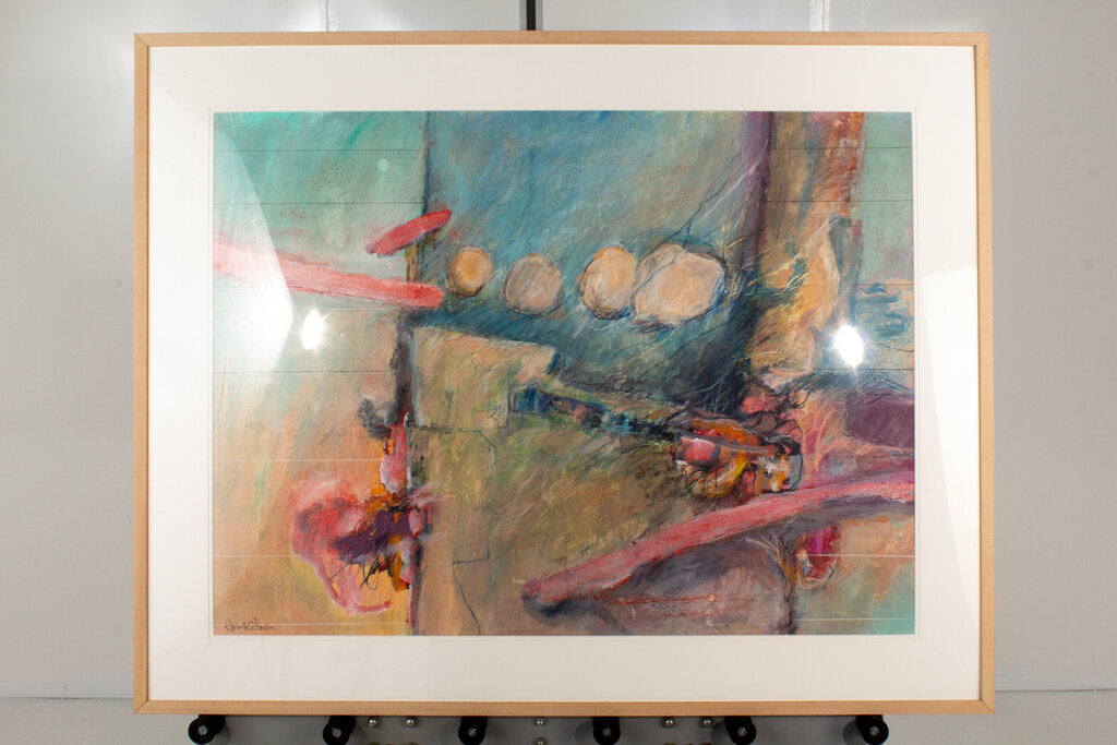 Harold Larson - Abstract Signed Painting
