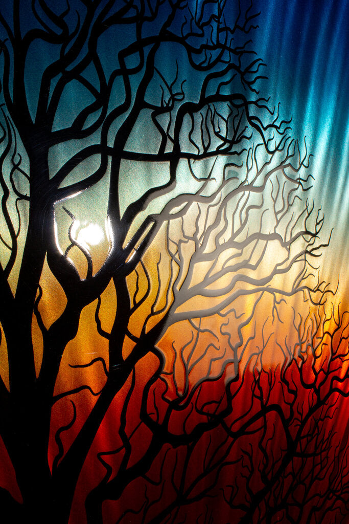 Chris Derubeis - "Tree" - Art on Metal