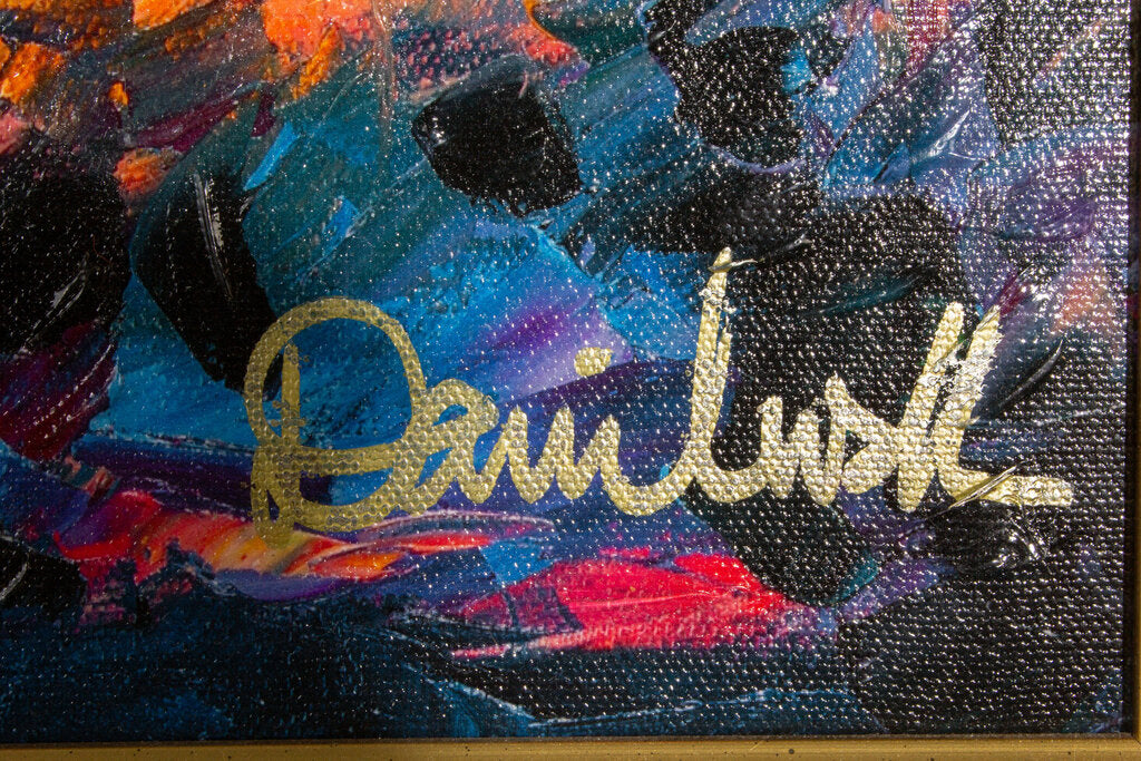 Daniel Wall - "Lake Afternoon" - Hand Embellished Giclee