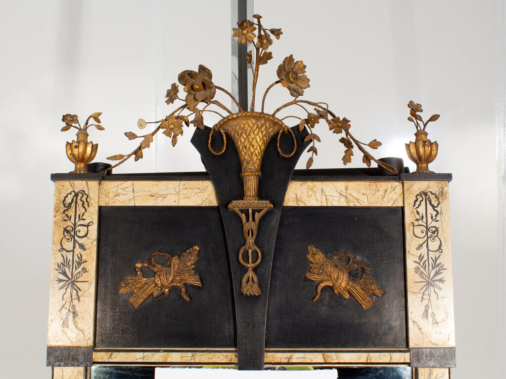 Continental Gilt Style Pier Mirror