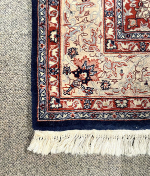 Persian Esfahan Rug - Wool on Cotton Foundation