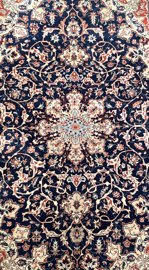 Persian Esfahan Rug - Wool on Cotton Foundation