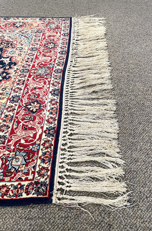 Persian Esfahan Rug - Wool on Silk Foundation