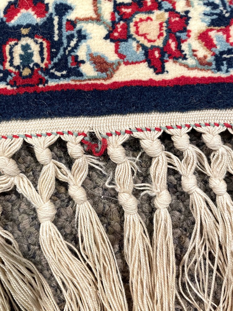 Persian Esfahan Rug - Wool on Silk Foundation