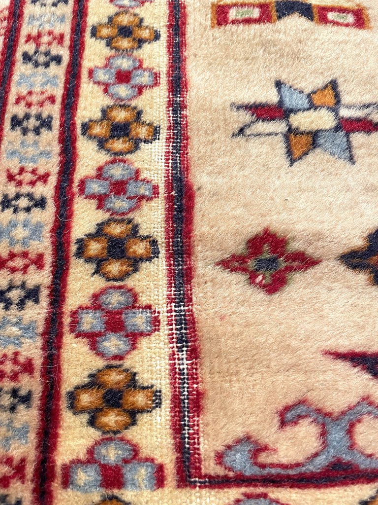 Pakistani Peshawar Rug - Wool on Cotton Foundation