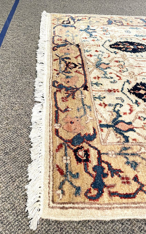 Pakistani Pesahwar "Chobi" Rug - Wool on Cotton Foundation