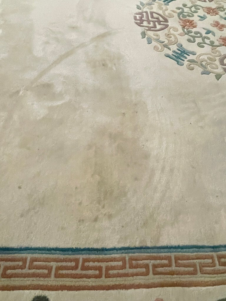 Chinese "Super Washed" Tientsin Rug - Wool on Cotton Foundation