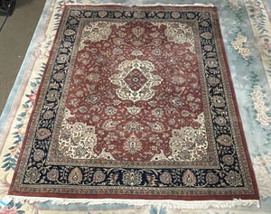 Rajasthani (Northern India) Rug - Wool on Cotton Foundation