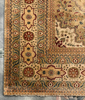 Indo Persian "Jaipur, (Rajasthan) Rug- Wool on Cotton Foundation