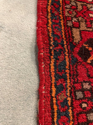 Persian Hamadan Rug - Wool on Cotton Foundation