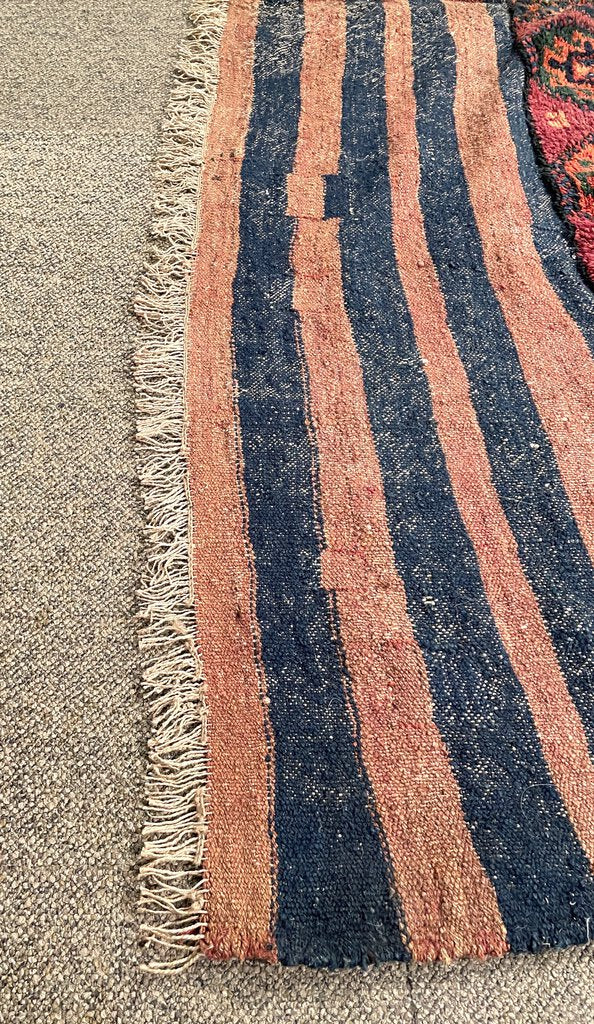 Afghan Woven Panel Runner Rug