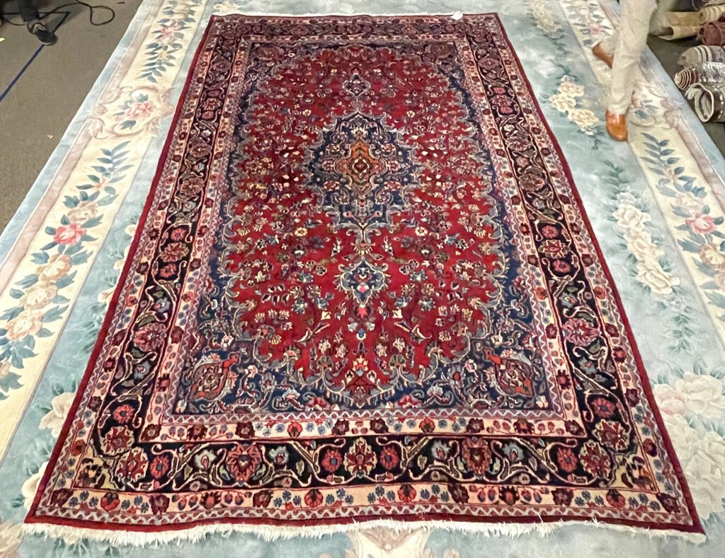 Persian Mashad Rug - Wool on Cotton Foundation