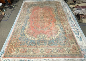 Persian Kerman Rug - Wool on Cotton Foundation