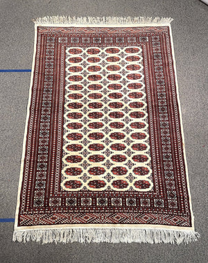 Pakistani Tekke Turkoman Rug - Wool on Cotton Foundation