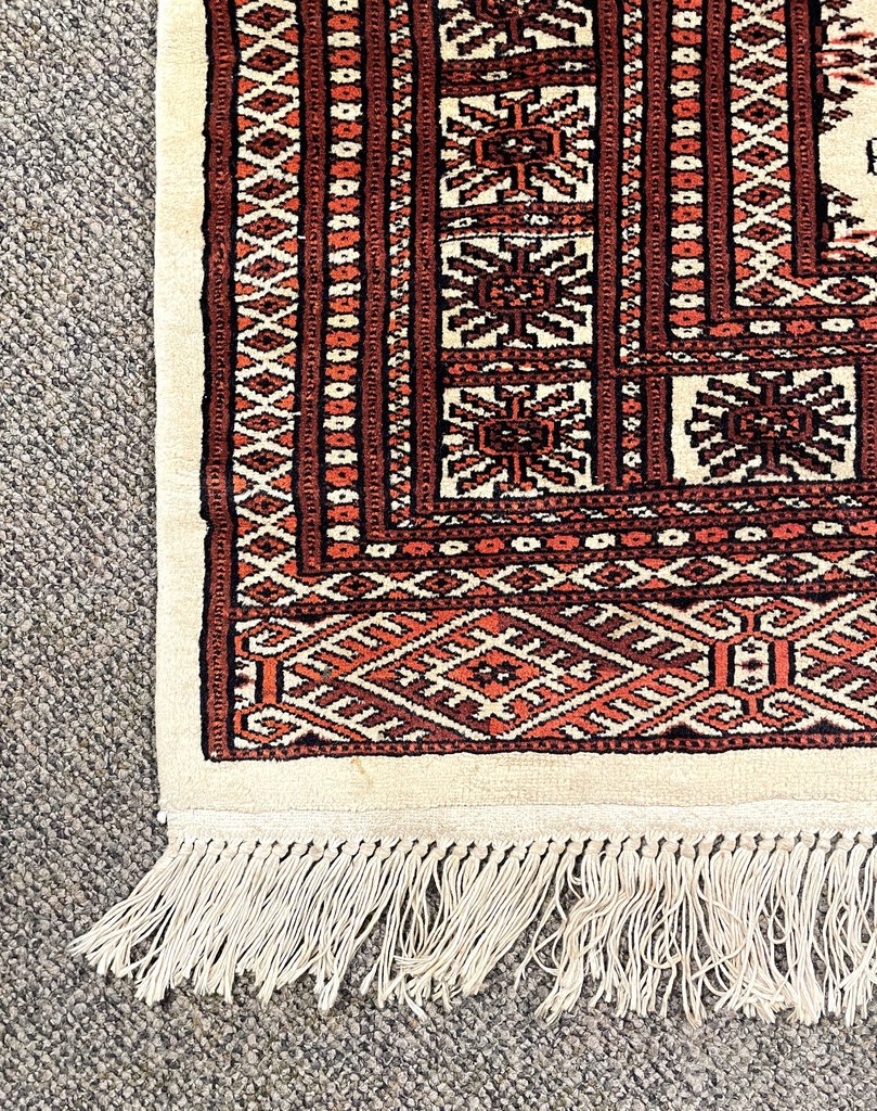 Pakistani Tekke Turkoman Rug - Wool on Cotton Foundation